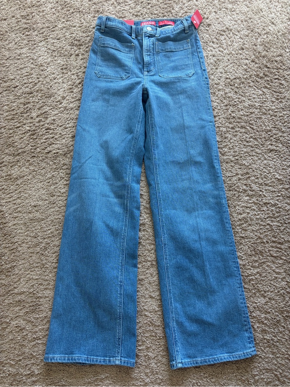 SPANX 360 flare wide leg jeans TALL